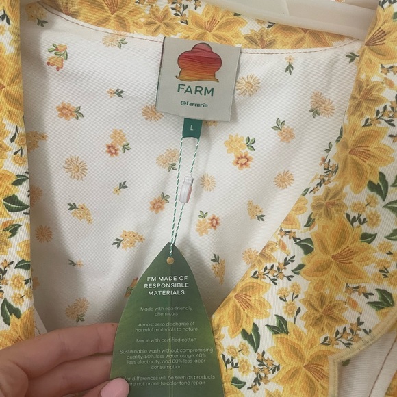 FARM Rio Sunflower Blossom Blouse - Picture 3 of 6